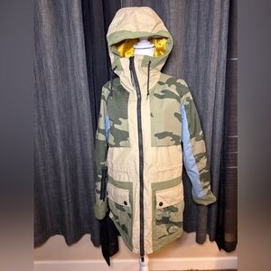 Burton Camouflage Ski & Snow Jacket - Green and Tan